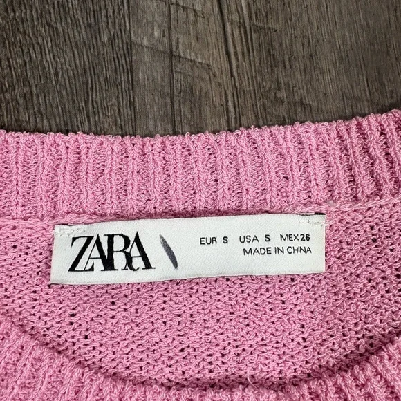 ZARA Light Pink Women's Cardigan - Picture 4 of 4